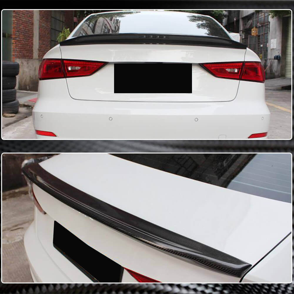 Спойлер V7 (для Sedan, Карбон) 4