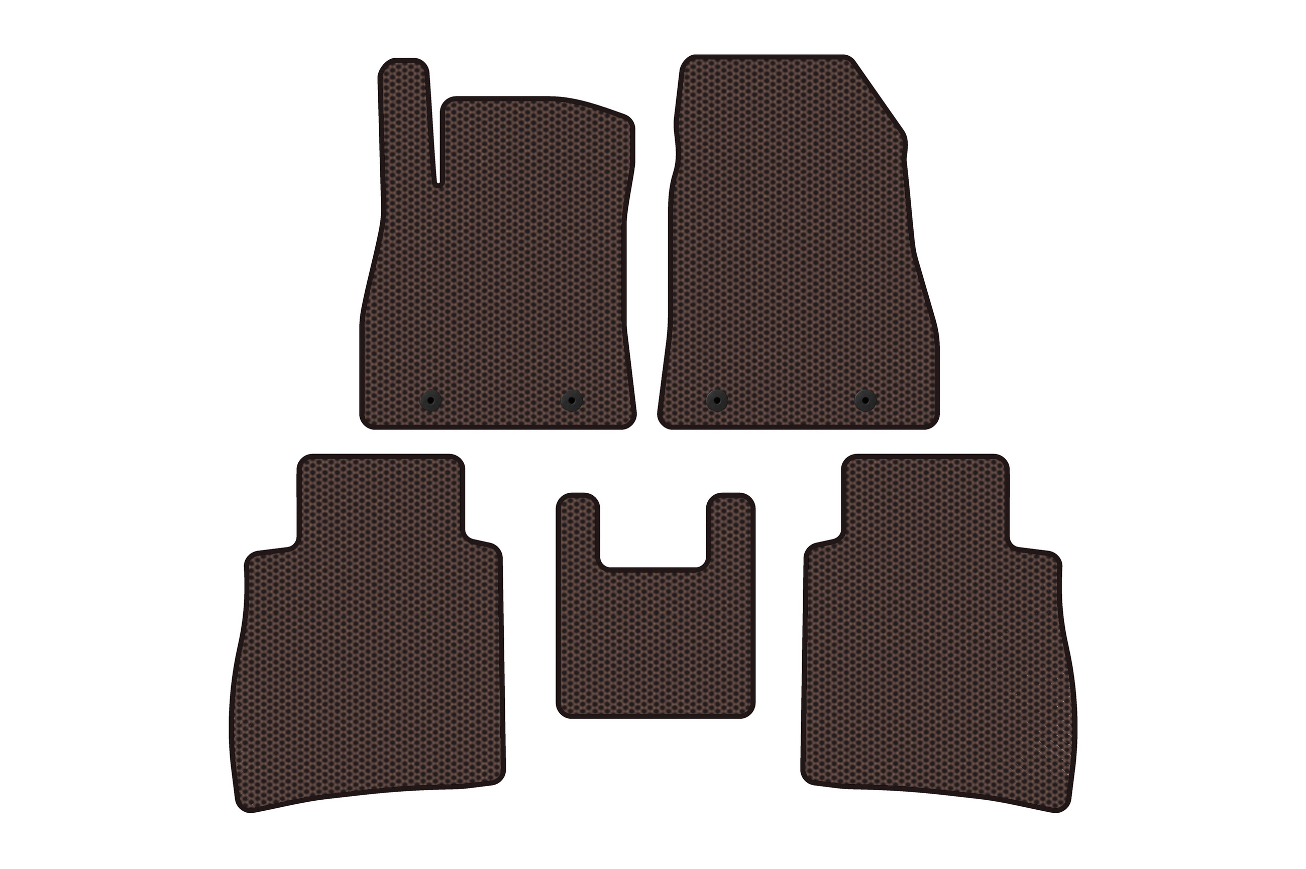 Гумові килимки Carsuit (SD, коричневий)