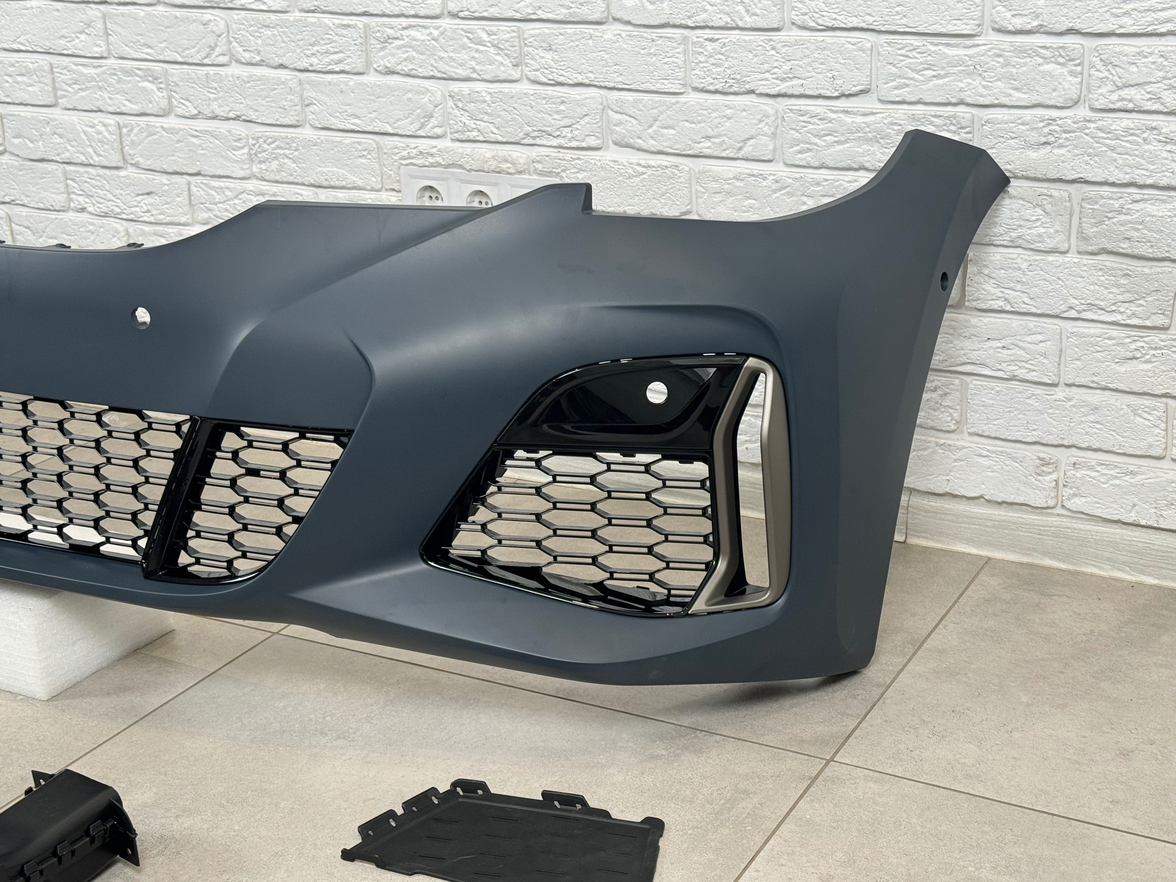 Передній бампер у зборі з ніздрями M 340i BMW 3 series G20 G21 2019-2022 3