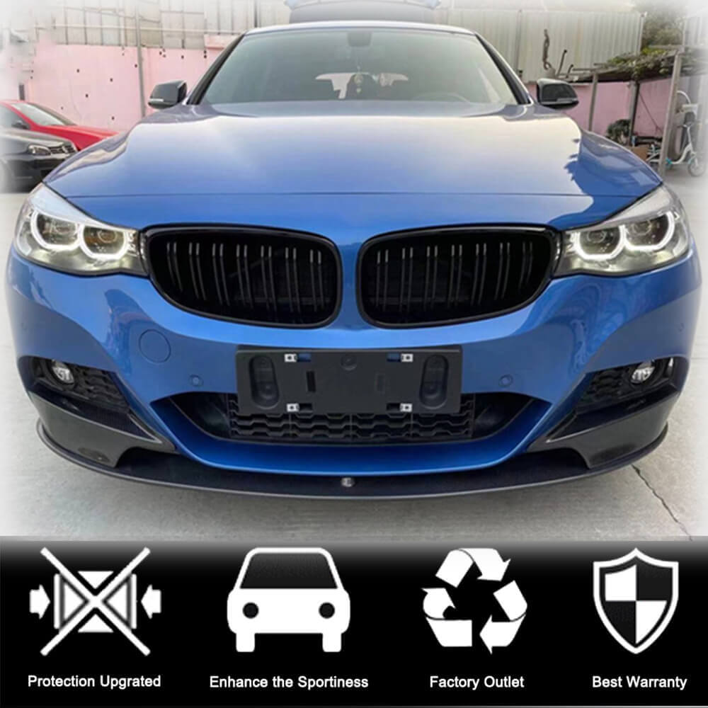 Накладки на передній бампер Flap (для M-Sport, Карбон) 2