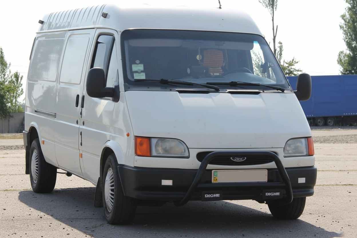 Кенгурятник WT006 Black (нерж)