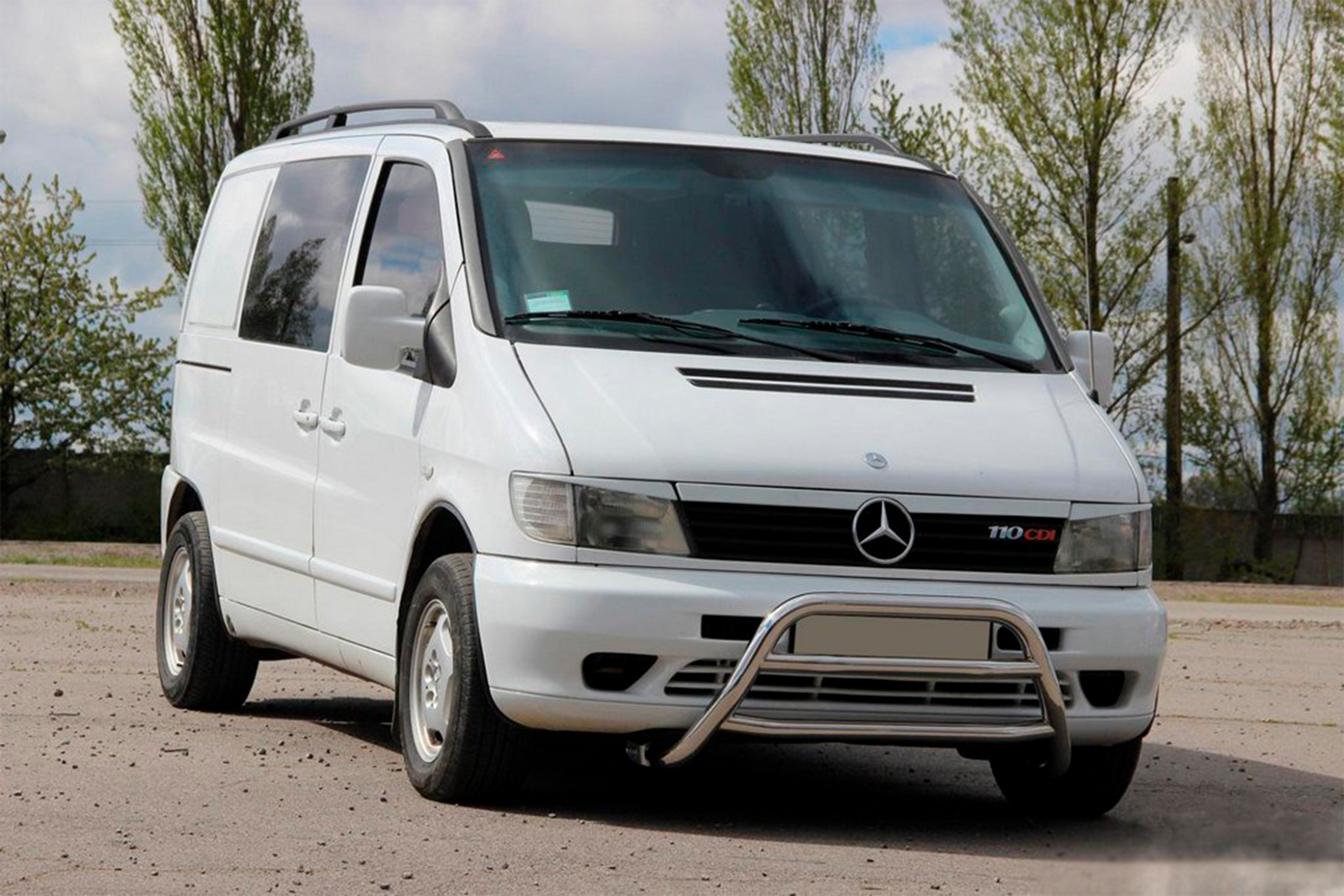 Кенгурятник WT022 (нерж.) 2