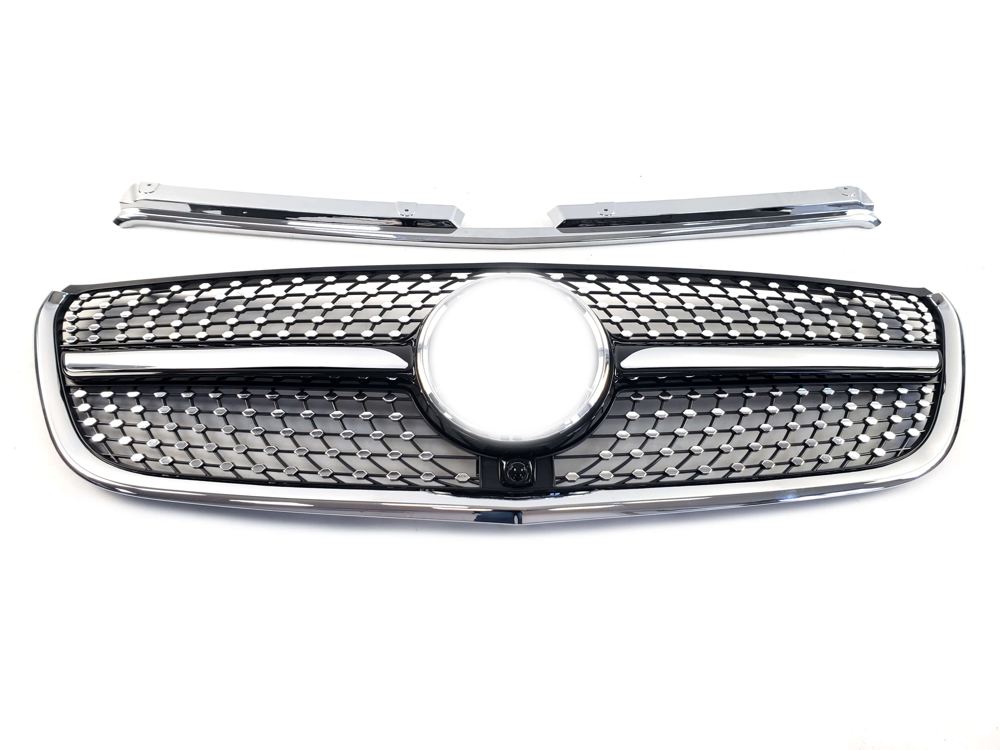 Решітка радіатора Black Diamond на Mercedes-Benz VITO-Class W447 2014-2019 року 2