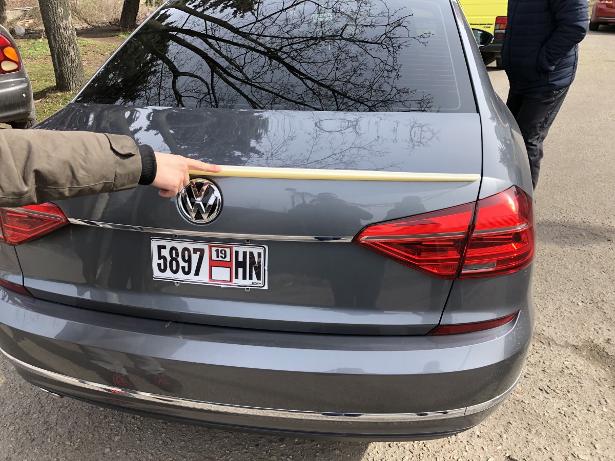 Спойлер ліп на багажник Volkswagen Passat B7 / B8 USA 2011-2019 ABS пластик під фарбування 2