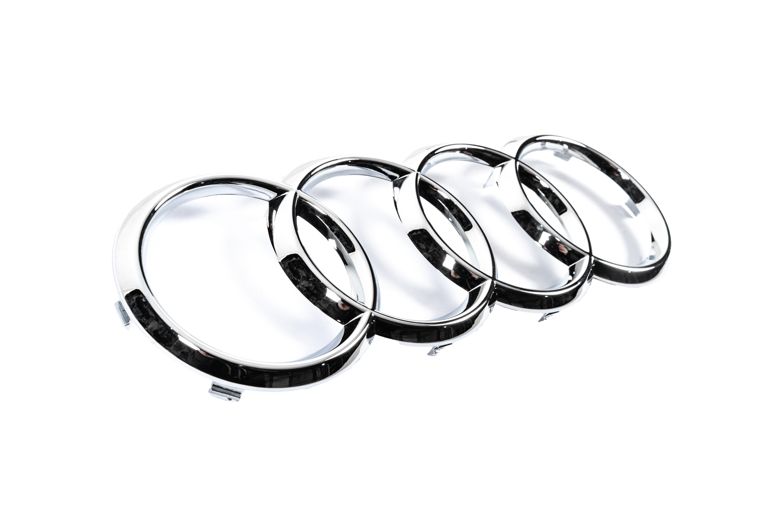 Передня емблема Audi Chome (285 мм на 100 мм) 3