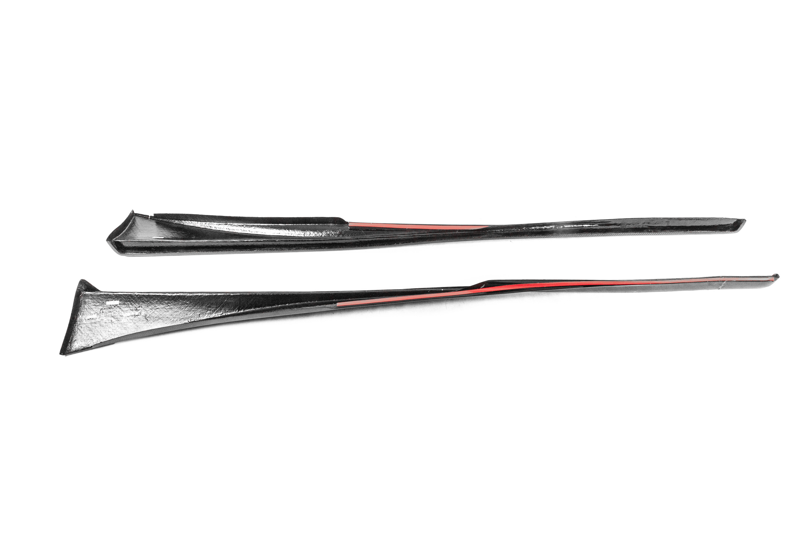 Бокові пороги (для Base/F-Sport 2013-2020, Карбон) 6