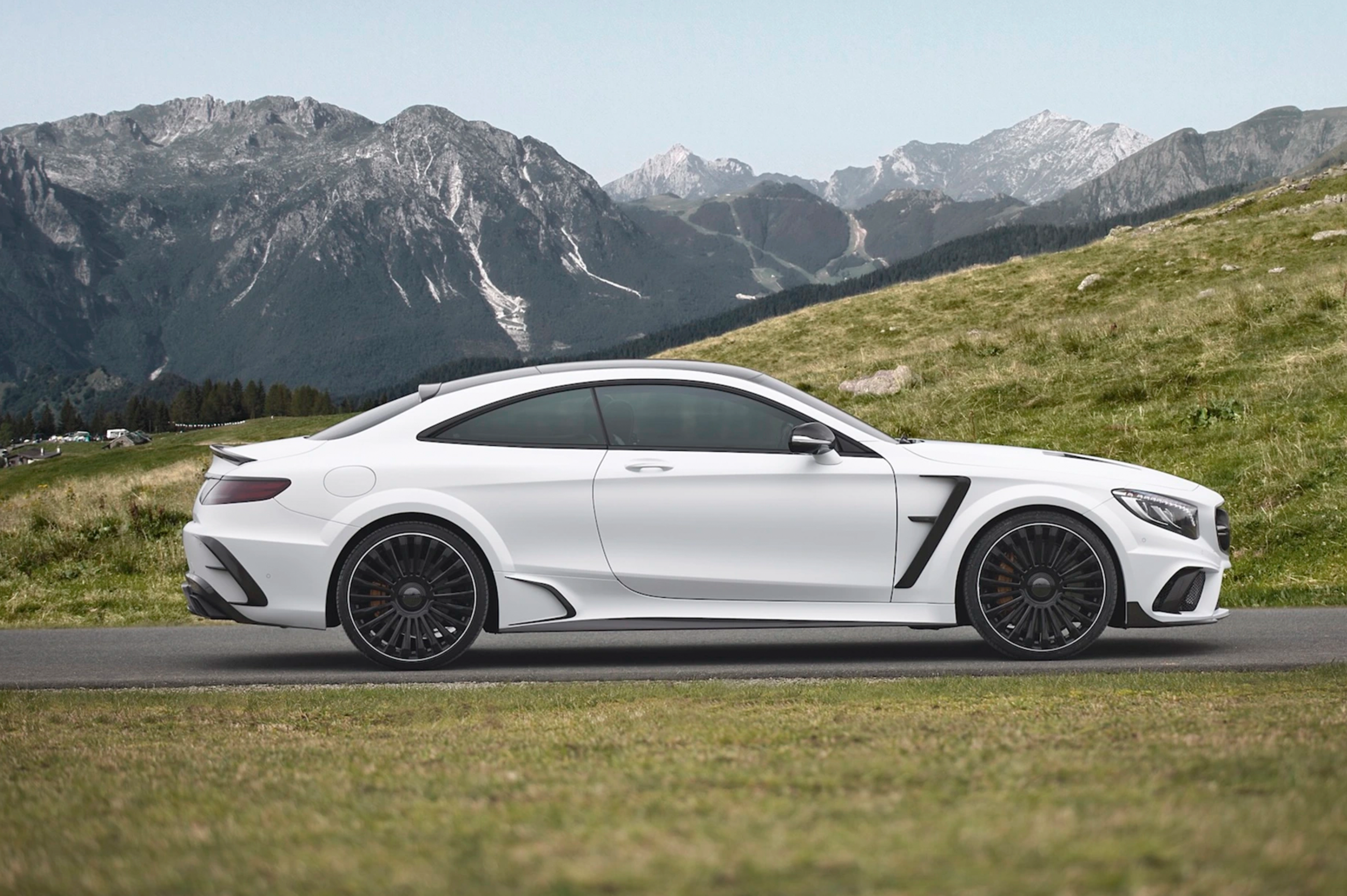 Комплект обвісів MNSR Carbon (для AMG-Line Coupe 2017-2020) 4