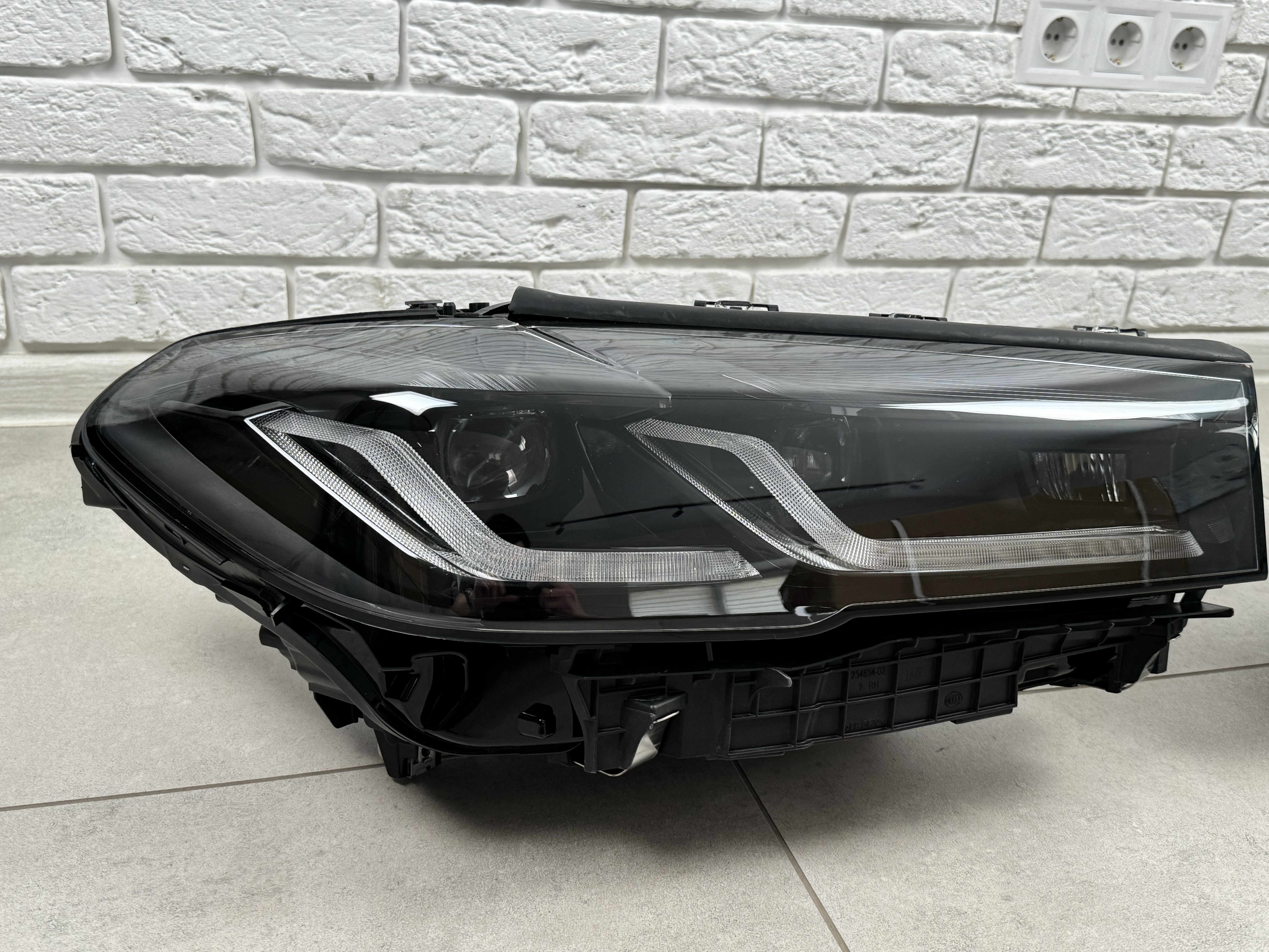 Фари Shadow Line Adaptive LED LCI рестайлінг для BMW G30 / G31 2020-2023 2шт. комплектні з блоками 2