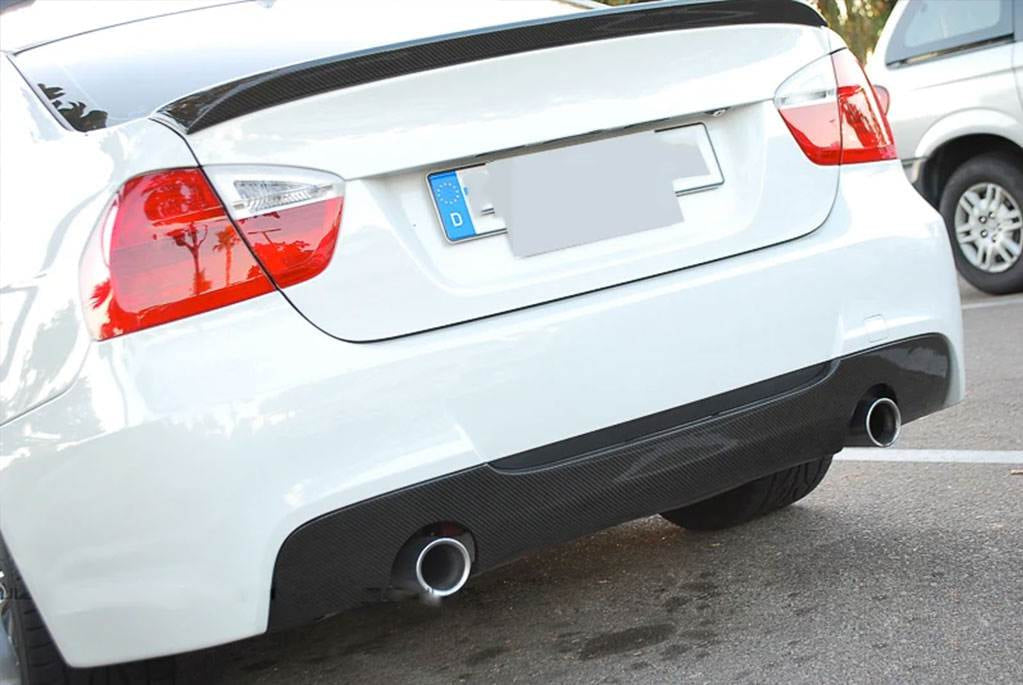 Дифузор заднього бампера V3 (для E90 M-Sport, Карбон) 3