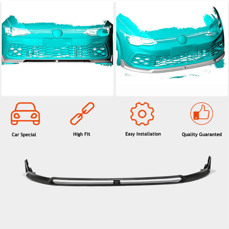 Комплект обвісів Carbon FullSet (для GTI & R EU HB 2019-2024), Карбон) 4