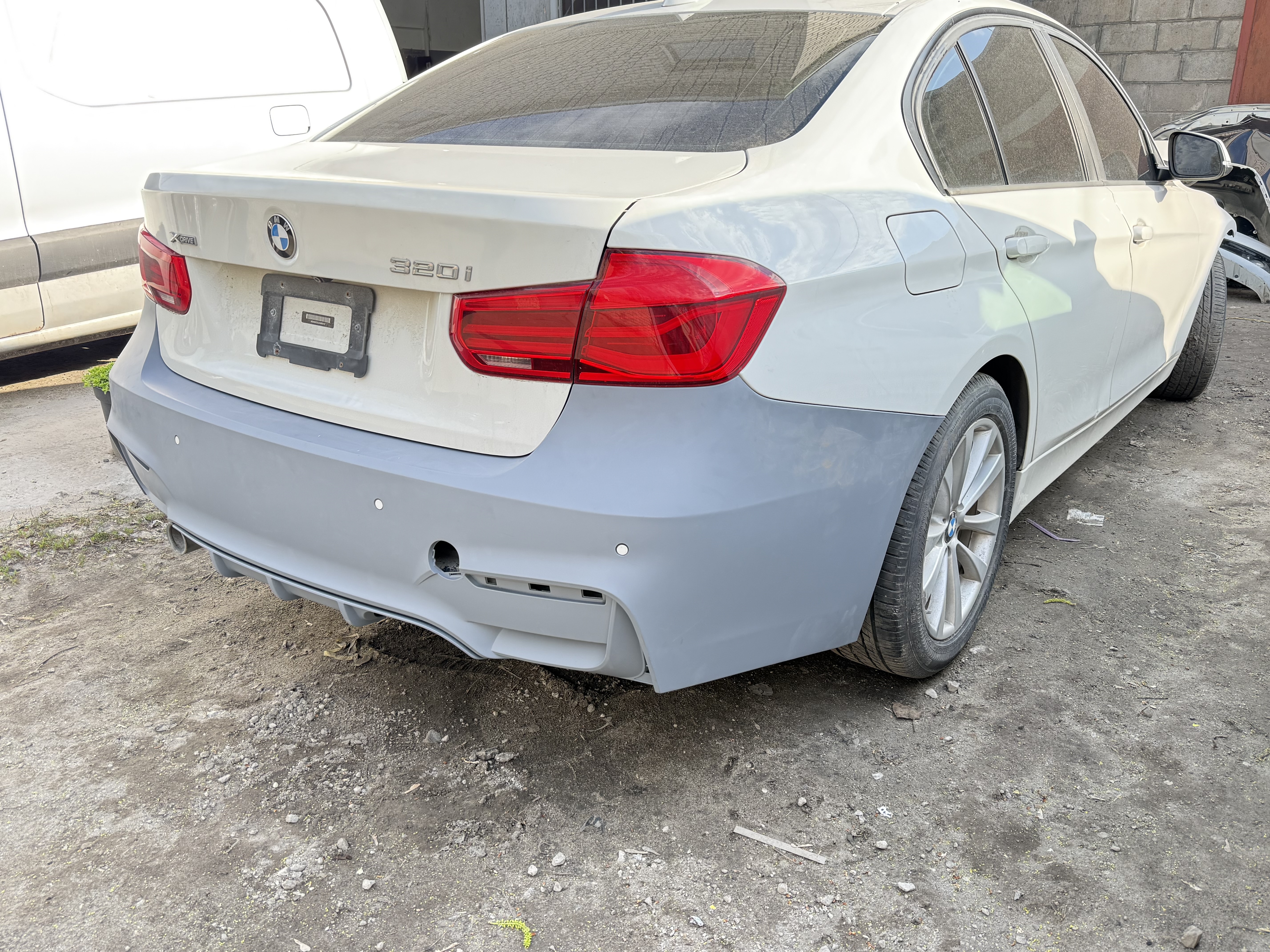 Задній бампер M3 стиль BMW 3 Series F30 2012-2018 6