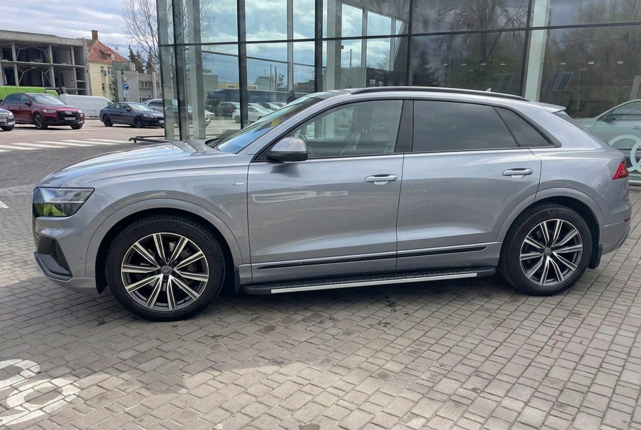 Бокові пороги Bosphorus Grey (2 шт., Алюміній)