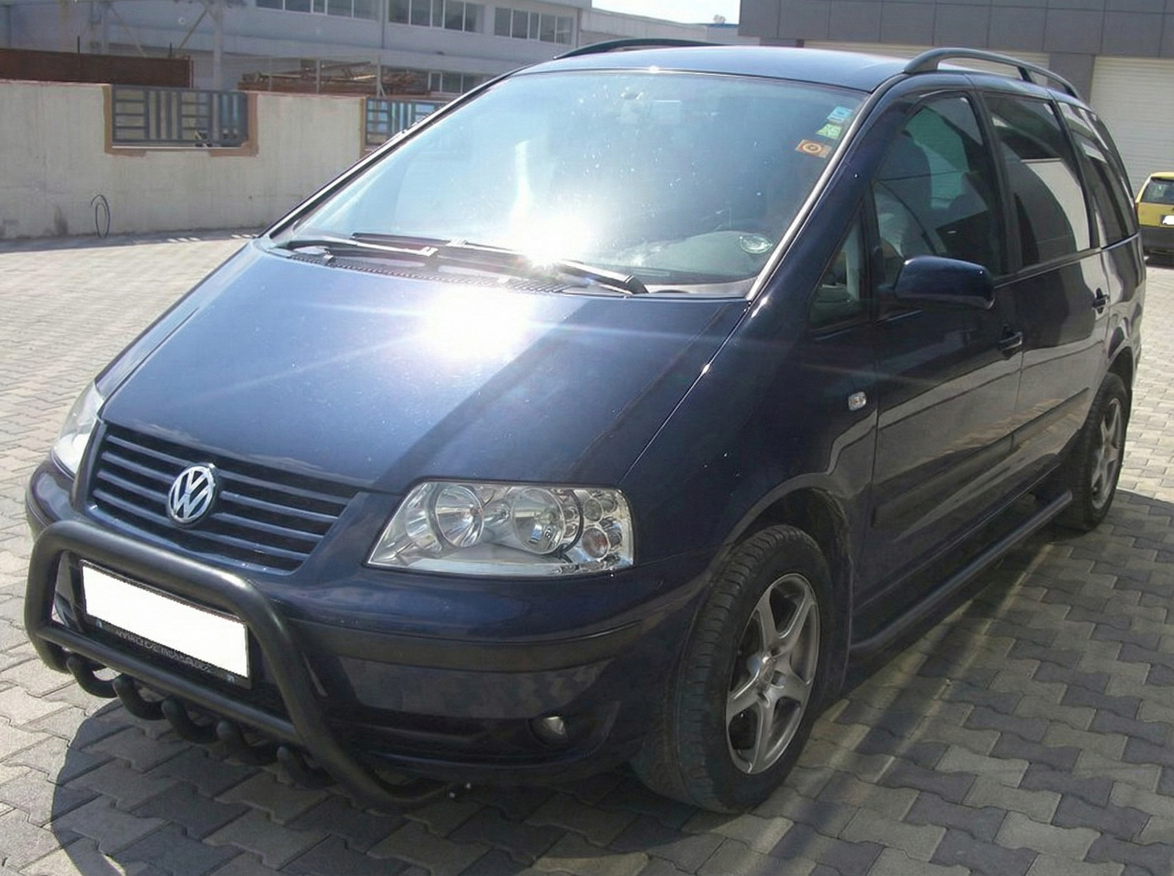 Кенгурятник WT003 Black (нерж) 2