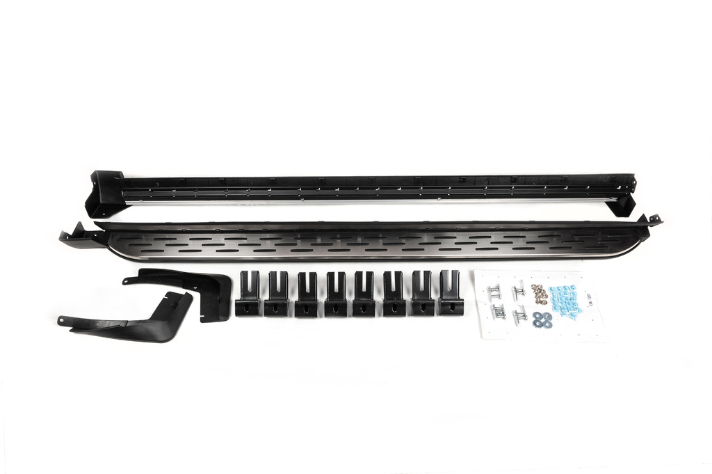 Бокові пороги OEM (2 шт, алюміній + пластик) 2