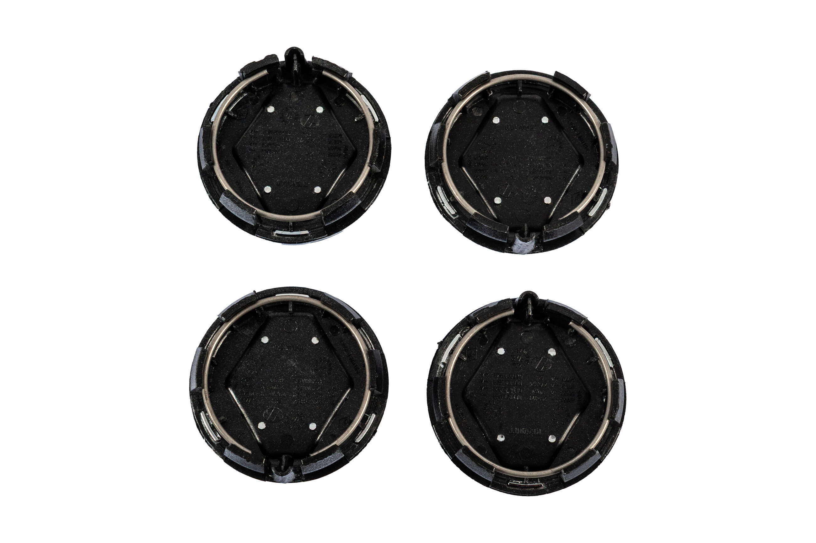 Ковпачки у диски сірі з кільцем 81568GR (57мм на 49мм, 4 шт) 3