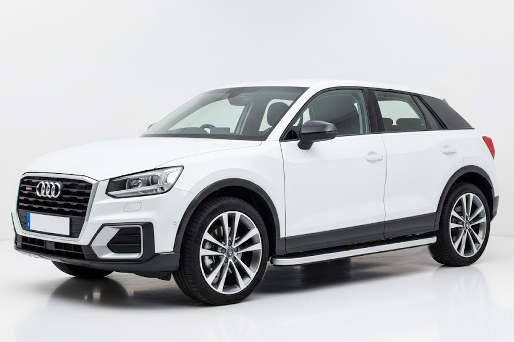 Бокові пороги Tayga Grey (2 шт., Алюміній)
