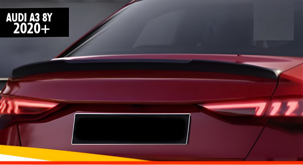 Спойлер V-2 (Sedan, чорний глянець)