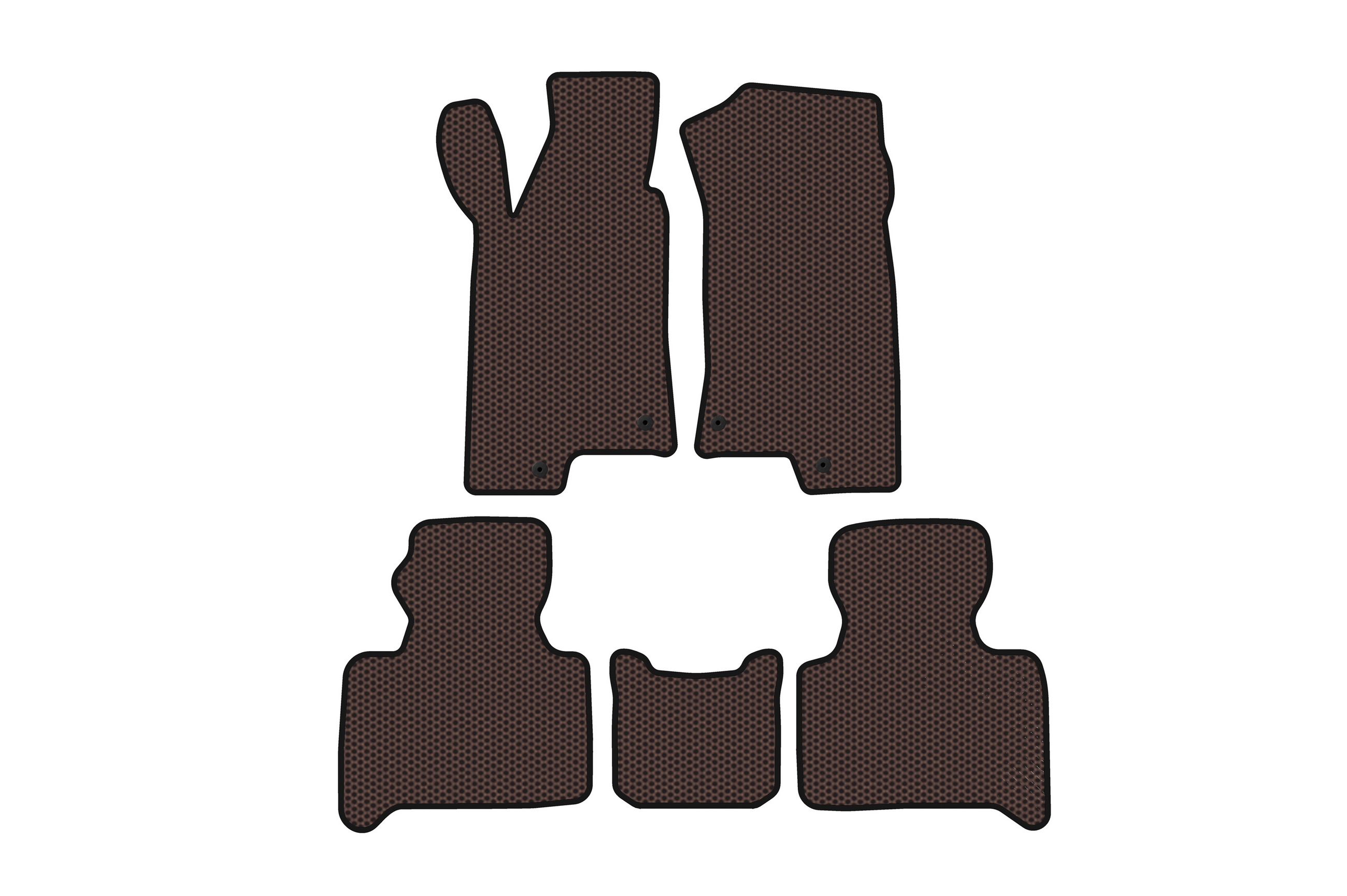 Гумові килимки Carsuit (Коричневий)