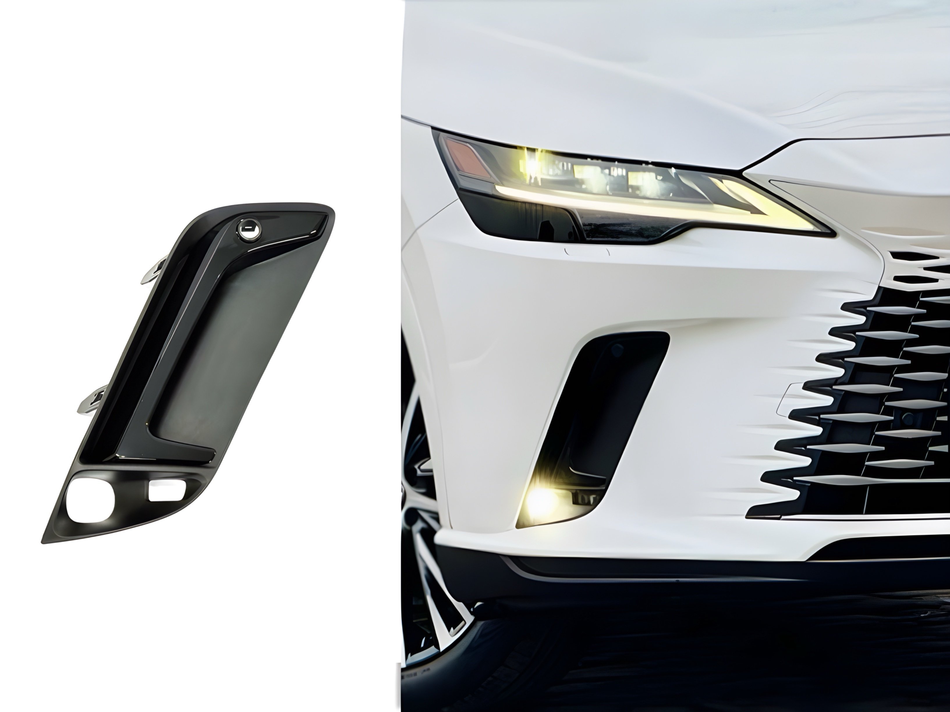 Накладка туманної фари OEM Lexus RX 2023+ ПРАВА СТОРОНА 5310348020