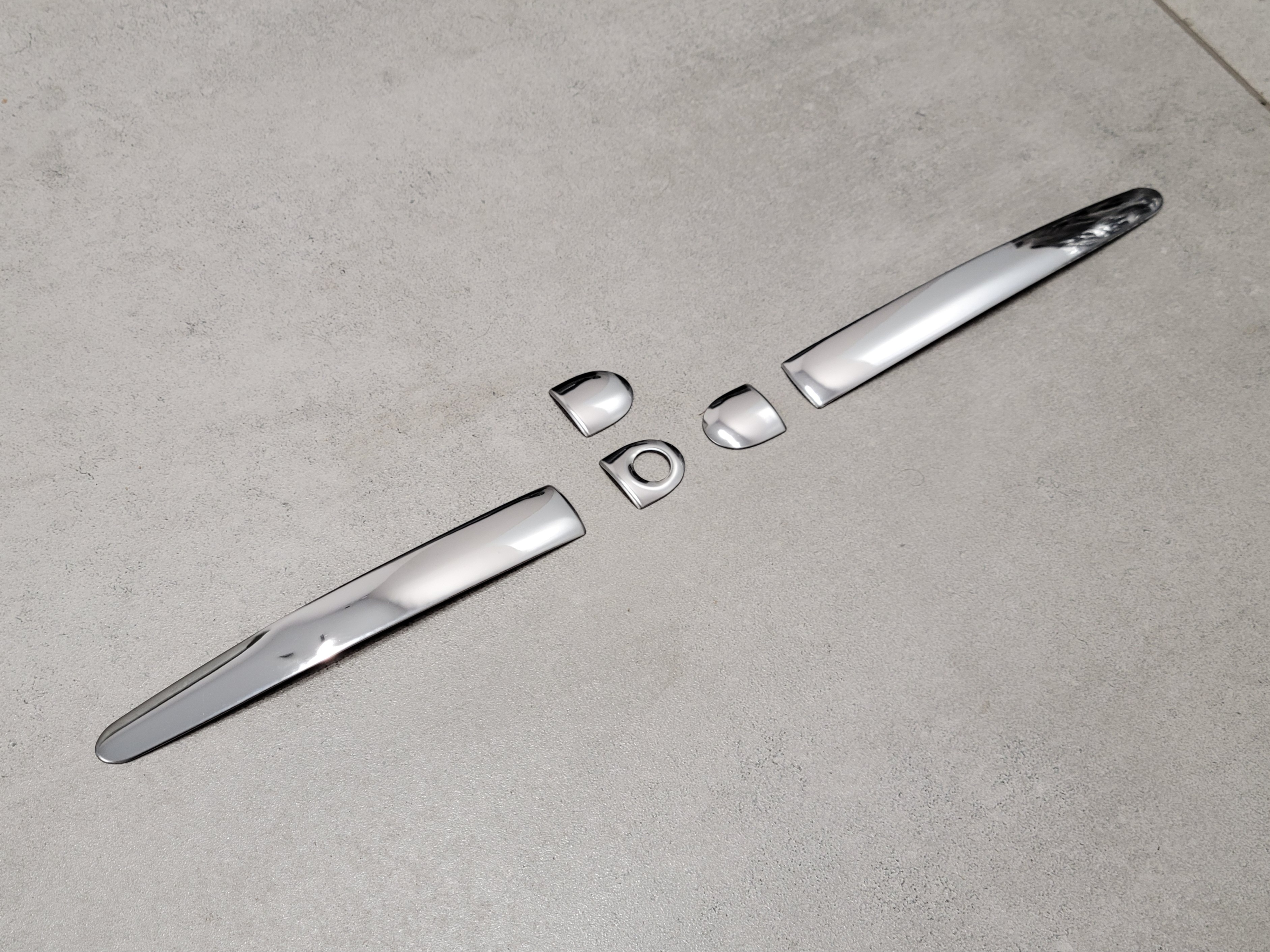 Накладки на ручки Toyota Land Cruiser Prado 150 2009-2015 Lexus style (нержавіюча сталь) 3