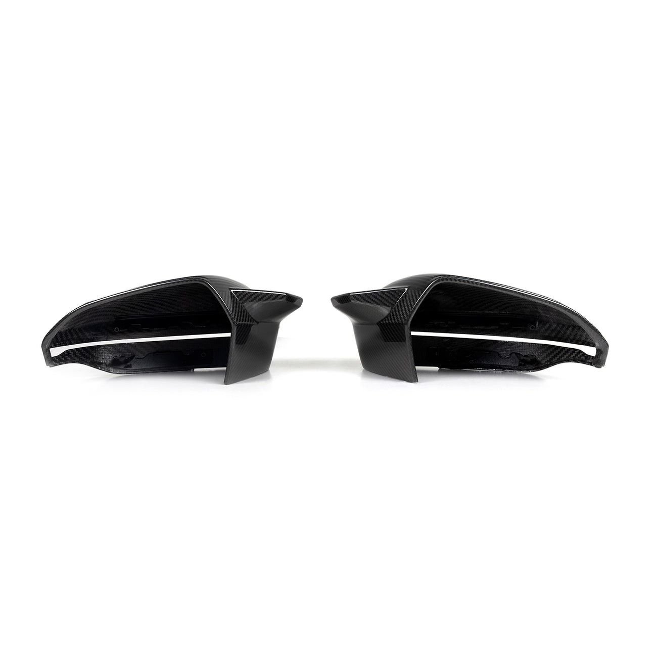 Накладки на дзеркала (Карбон) на BMW M5 G90 / G99 2024-2026 року 4