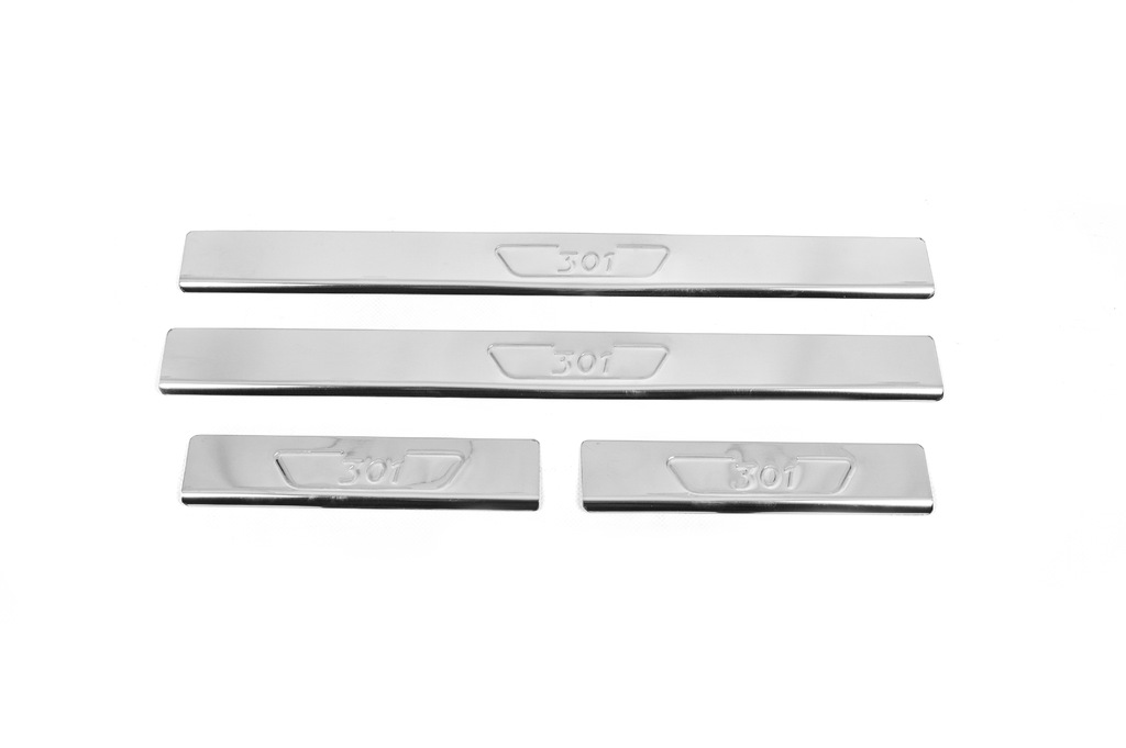 Накладки на пороги Carmos V2 (4 шт, нерж) 2