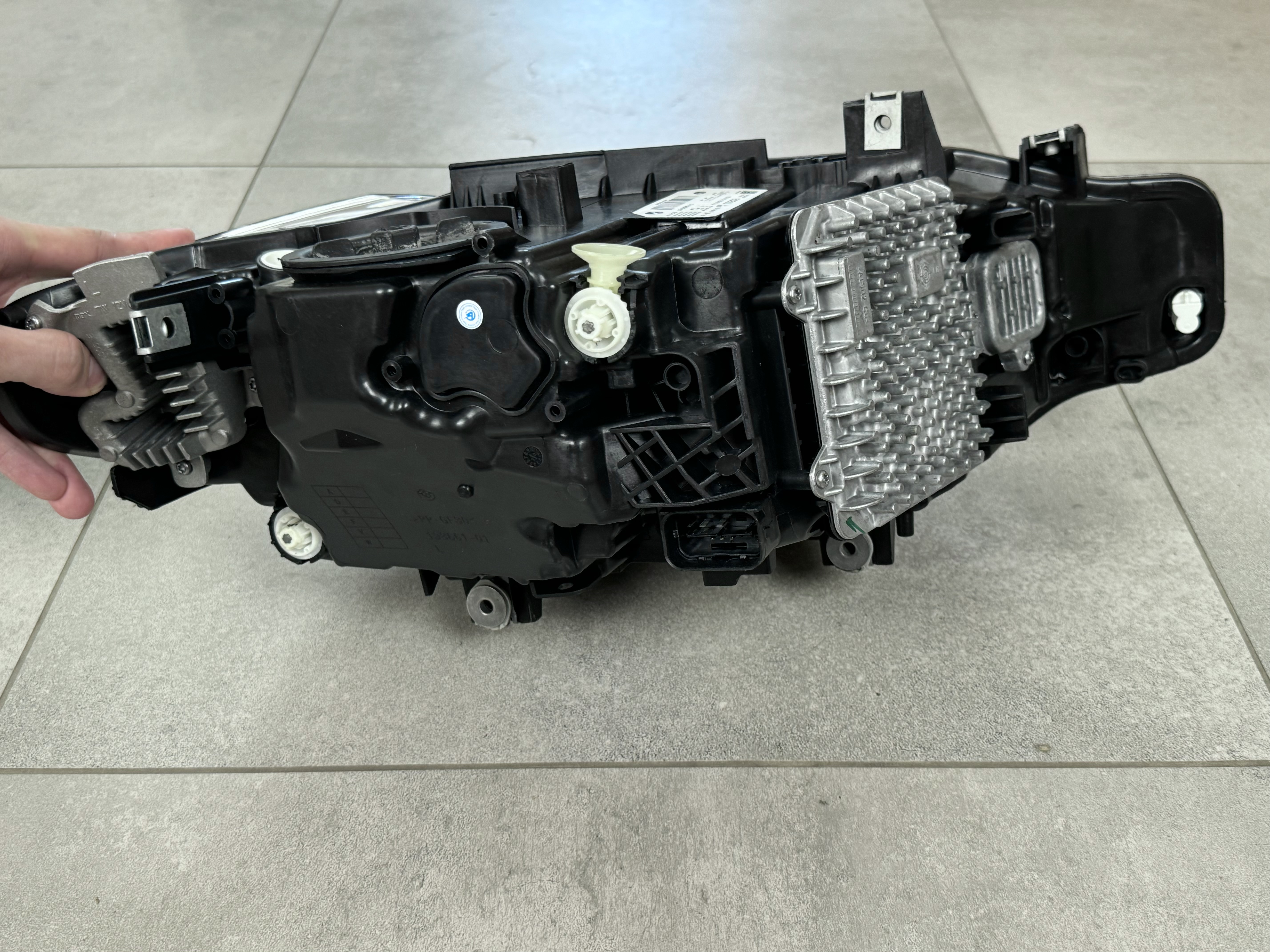 Фари FULL LED BLACK LCI для BMW 3 series F30 F31 2015-2018 2шт. комплектні з блоками, ЛЕД В ЛЕД 4