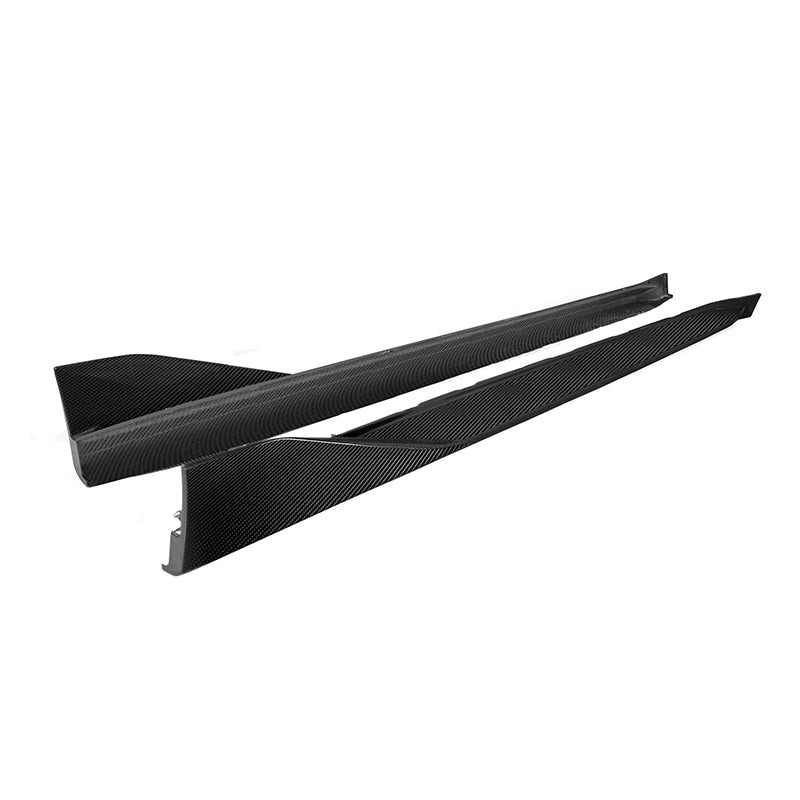 Леза на пороги (Карбон) V1 на BMW M3 G80 / G81 2021-2026 року 2