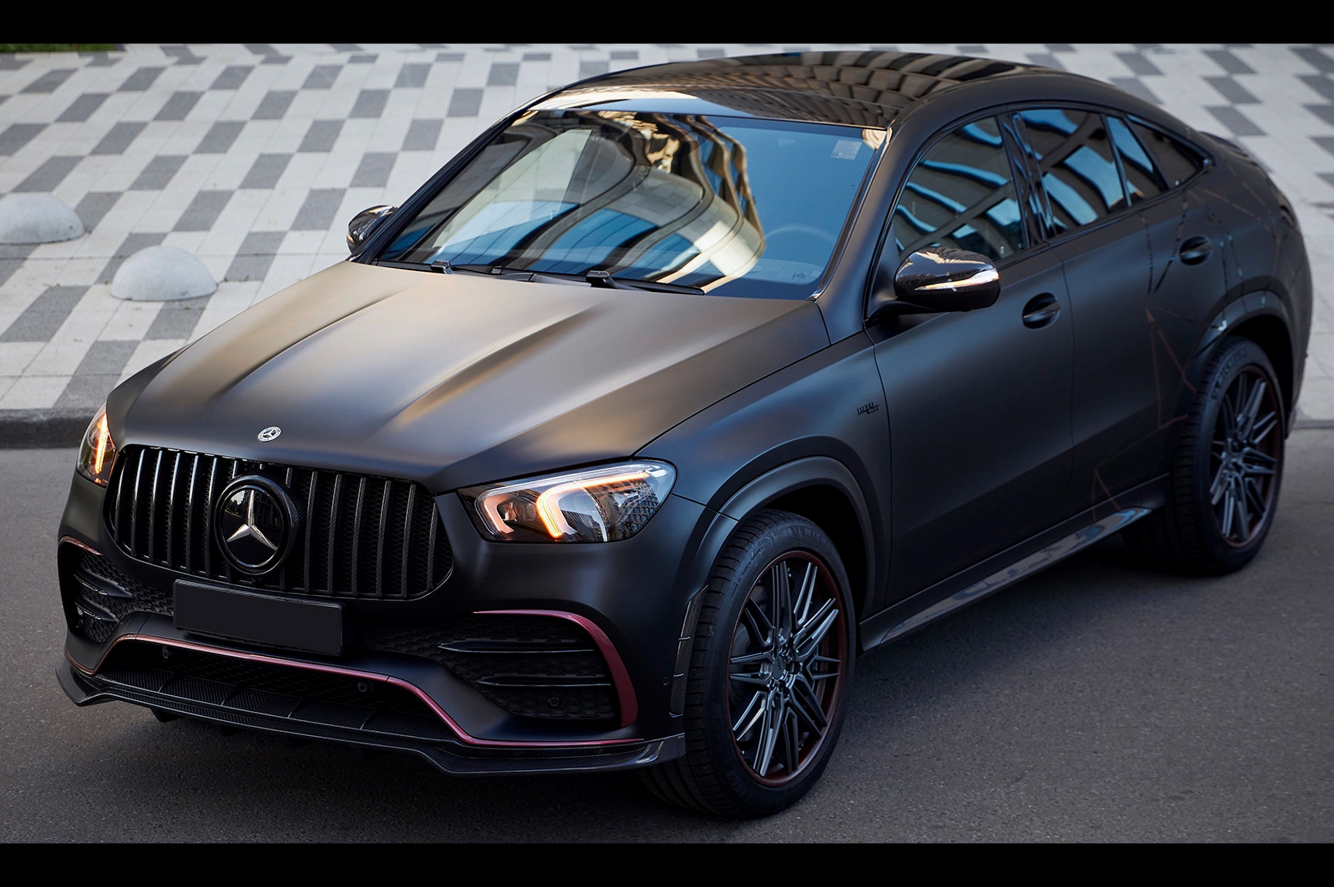 Комплект обвісів LRT Carbon (для GLE53/AMG-Line 2019-2023)
