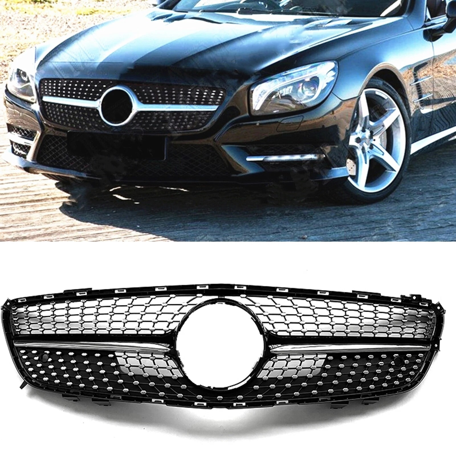 Передня решітка Diamond Black (2012-2016)