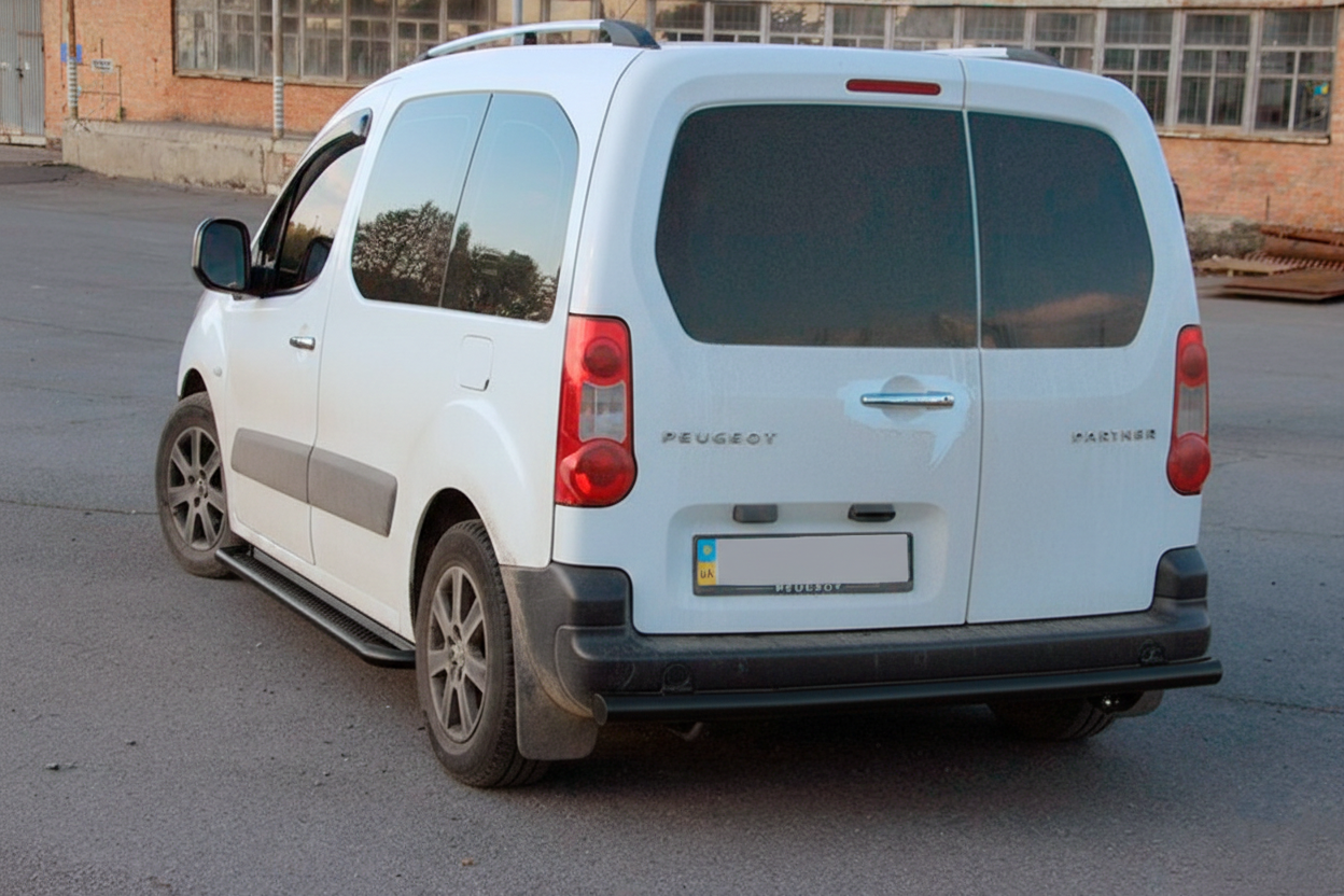Задній захист Black (нерж.) 60 мм 3