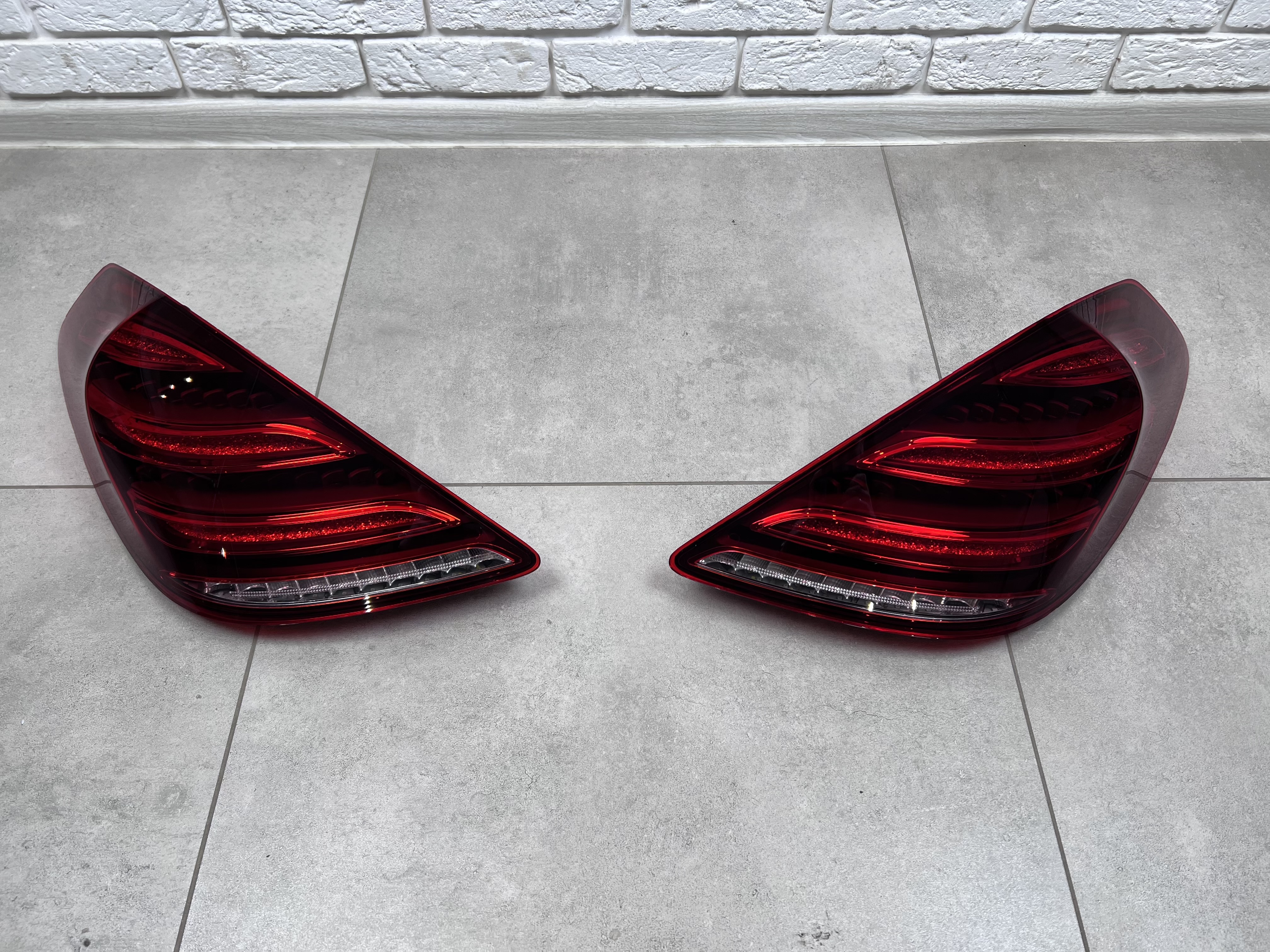 Задні ліхтарі Mercedes-Benz S-class W222 2013-2020 2шт. 3