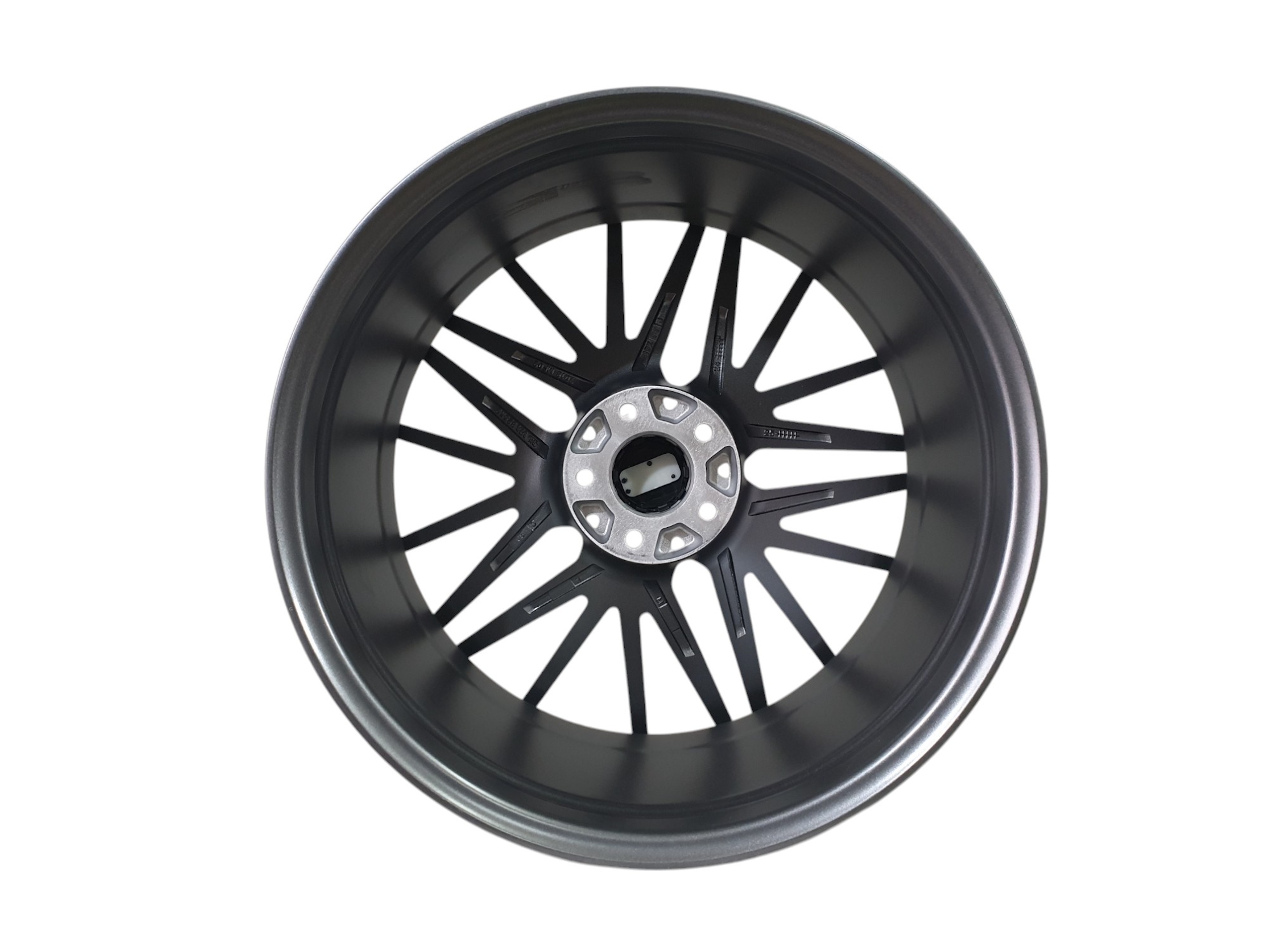 R19 Satin Grey (різноширокі) Диски на BMW 3 Series F30 / F31 2011-2018 року 3