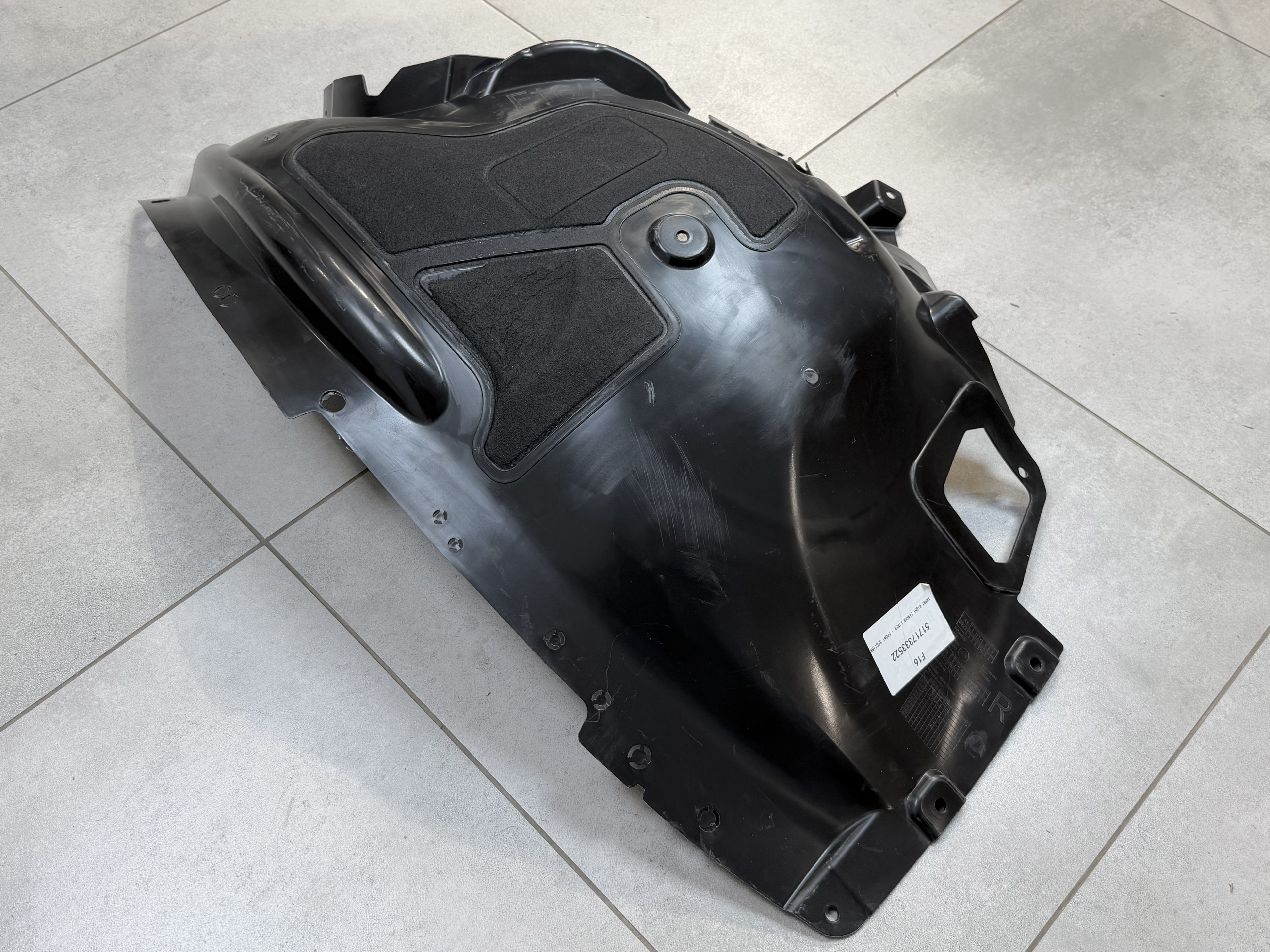 Підкрилок передній правий передня частина 51717333522 для BMW X6 F16 2013-2018 5