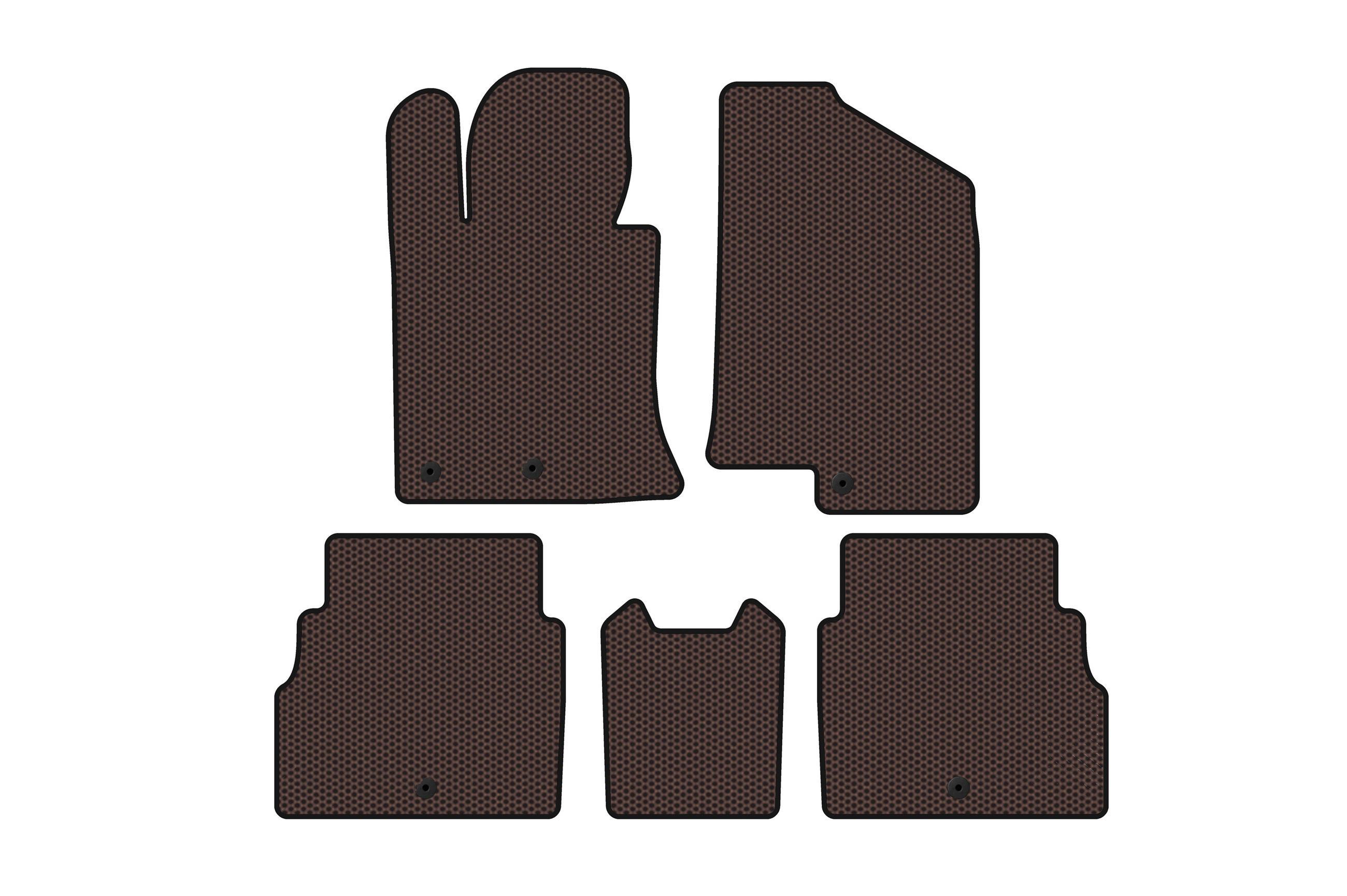 Гумові килимки Carsuit V2 (коричневий)