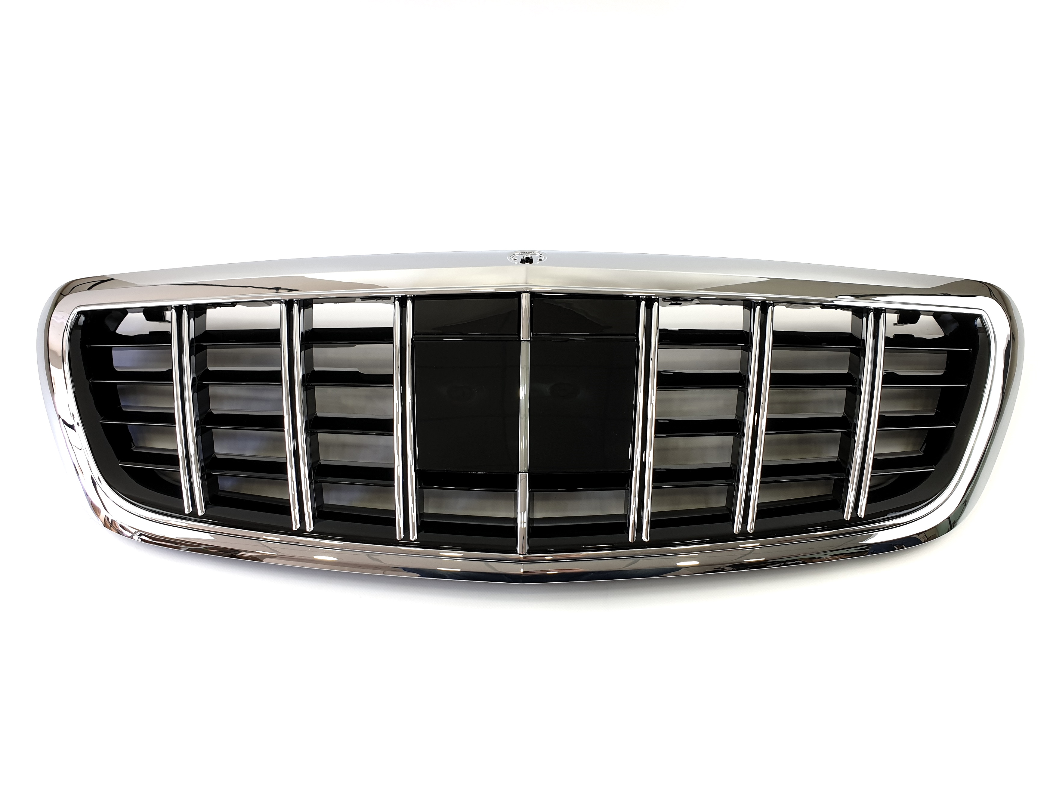 Решітка радіатора Chrome Black під нічне бачення та камеру GT на Mercedes-Benz S-Class W222 2013-2017 року 2