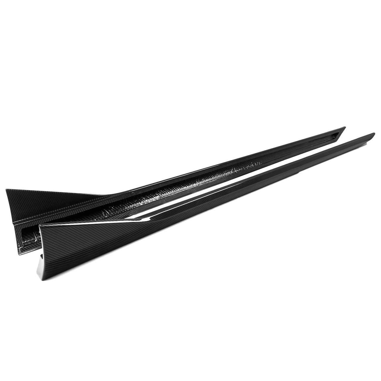 Леза на пороги (Карбон) V1 на BMW M5 G90 / G99 2024-2026 року